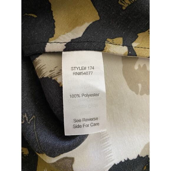 CABI Women's Style# 174 Animal Print Spaghetti Strap Sleeveless Top Size Small - Picture 11 of 14